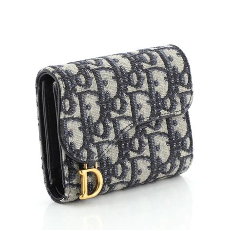 christian dior small leather goods|christian dior wallet price.